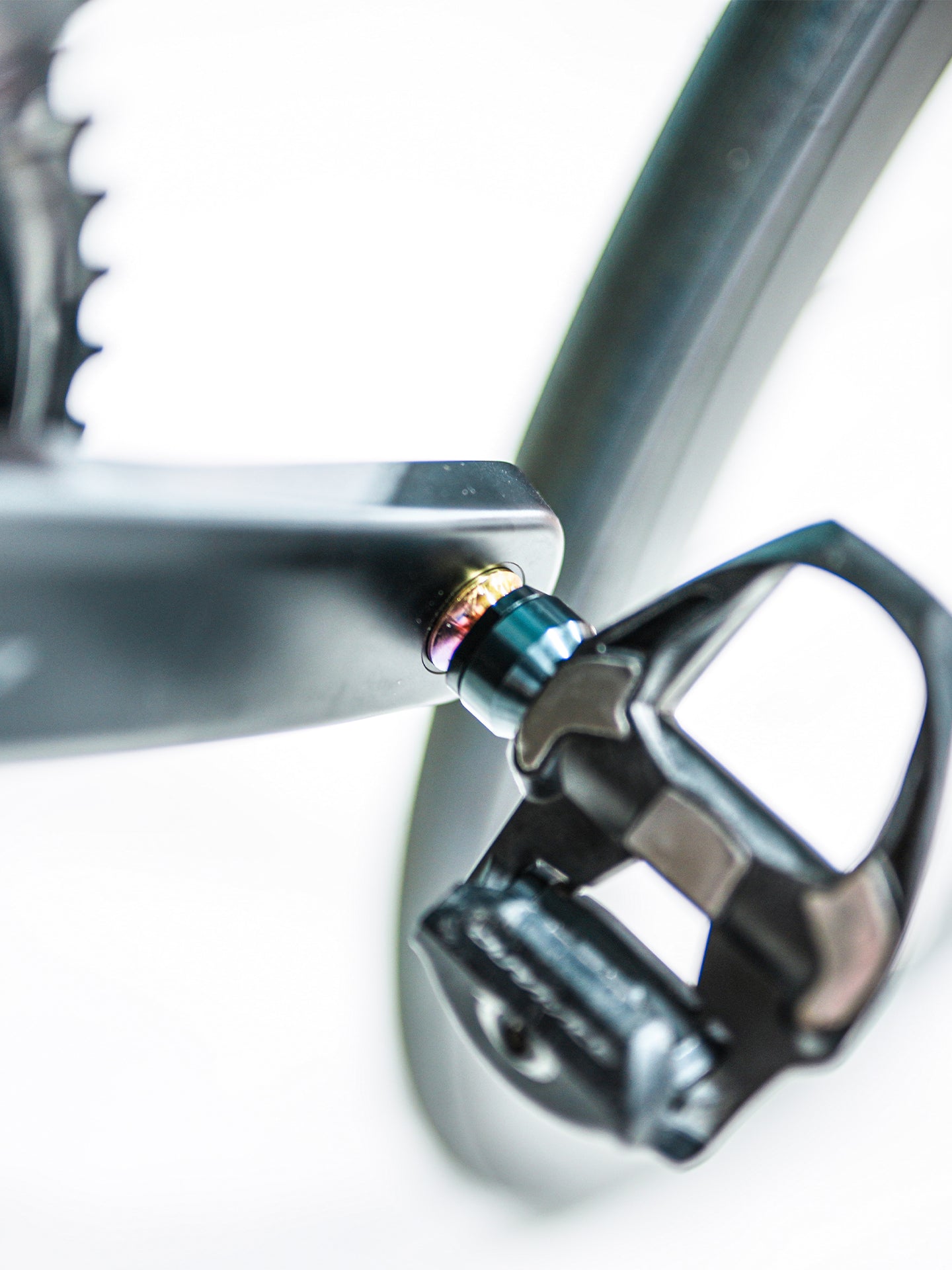 Chaser Titanium Pedal Axle Upgrade Kit for Shimano Dura-Ace R9100 Road Pedals