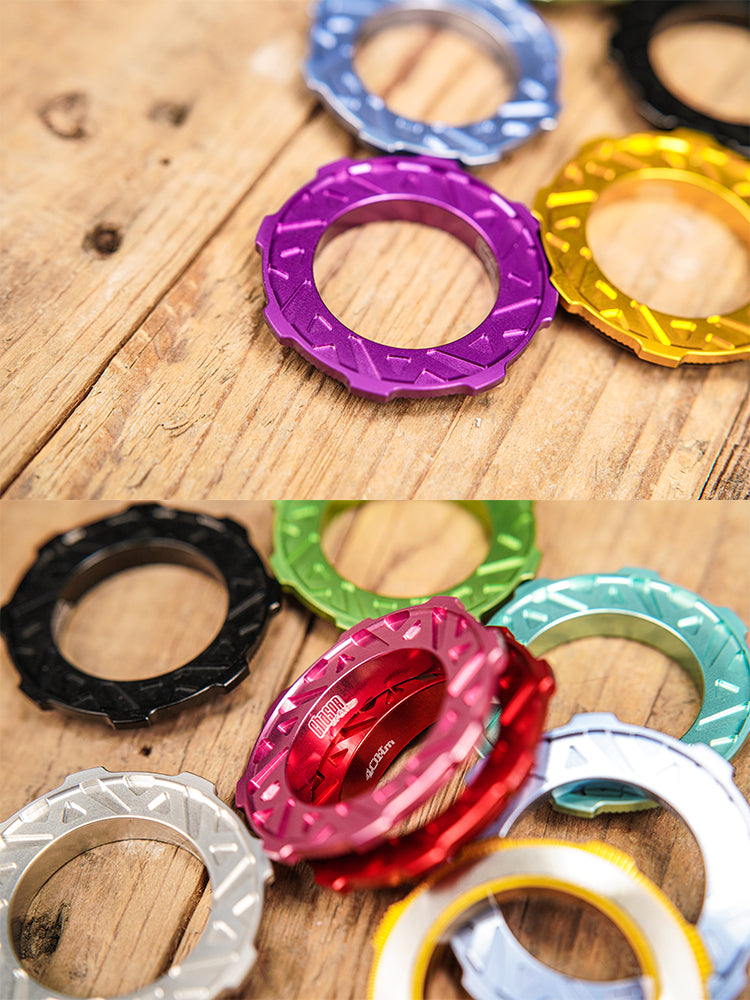 Chaser Ultra-Light Center Lock Disc Brake Lockring - Shimano Compatible (4.7g/5.5g)