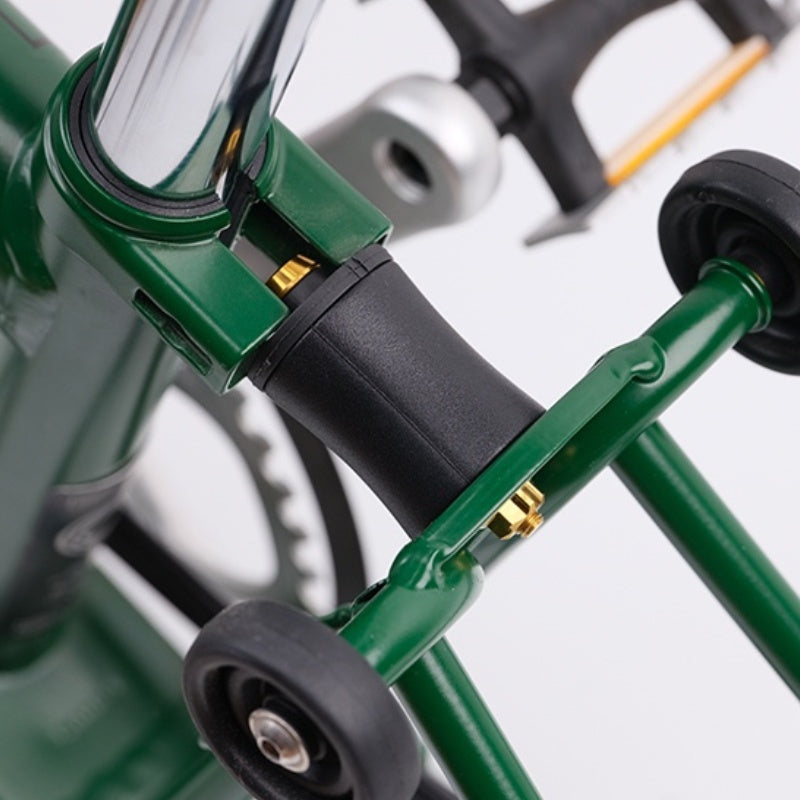 S-PARTS Titanium Bolt Upgrade Kit for Brompton | TC4 CNC Lightweight Frame & Hinge Hardware Set