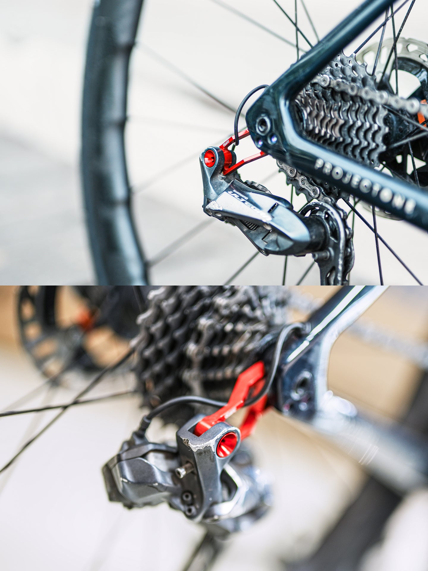 Chaser Titanium Alloy Shimano Road Rear Derailleur Pivots Bolt – Ultralight 2.0g Hollow Design (105 / Ultegra / Dura-Ace Compatible)