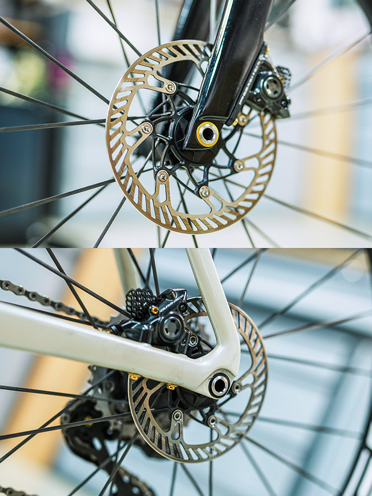 Chaser Ultralight Titanium Thru Axle Set for GIANT TCR & Propel | TC11 Titanium | 116mm/161mm | 37g Per Pair