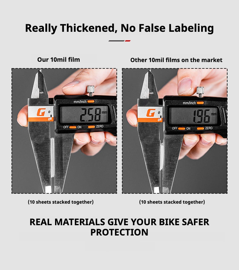 SPECIALIZED S-Works SL8 Full TPU Frame Protection Film | Glossy & Matte | 7.5mil / 10mil | Sizes 49–56