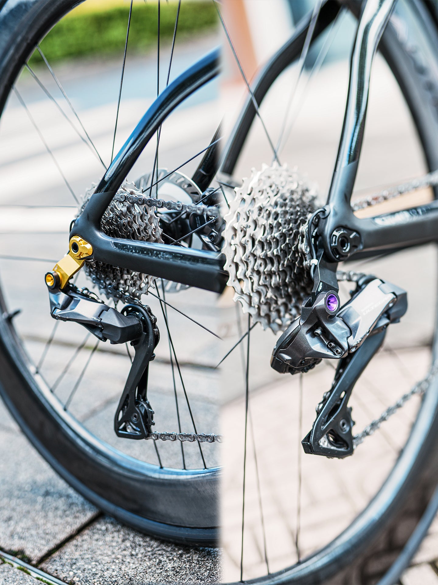 Chaser Titanium Alloy Shimano Road Rear Derailleur Pivots Bolt – Ultralight 2.0g Hollow Design (105 / Ultegra / Dura-Ace Compatible)
