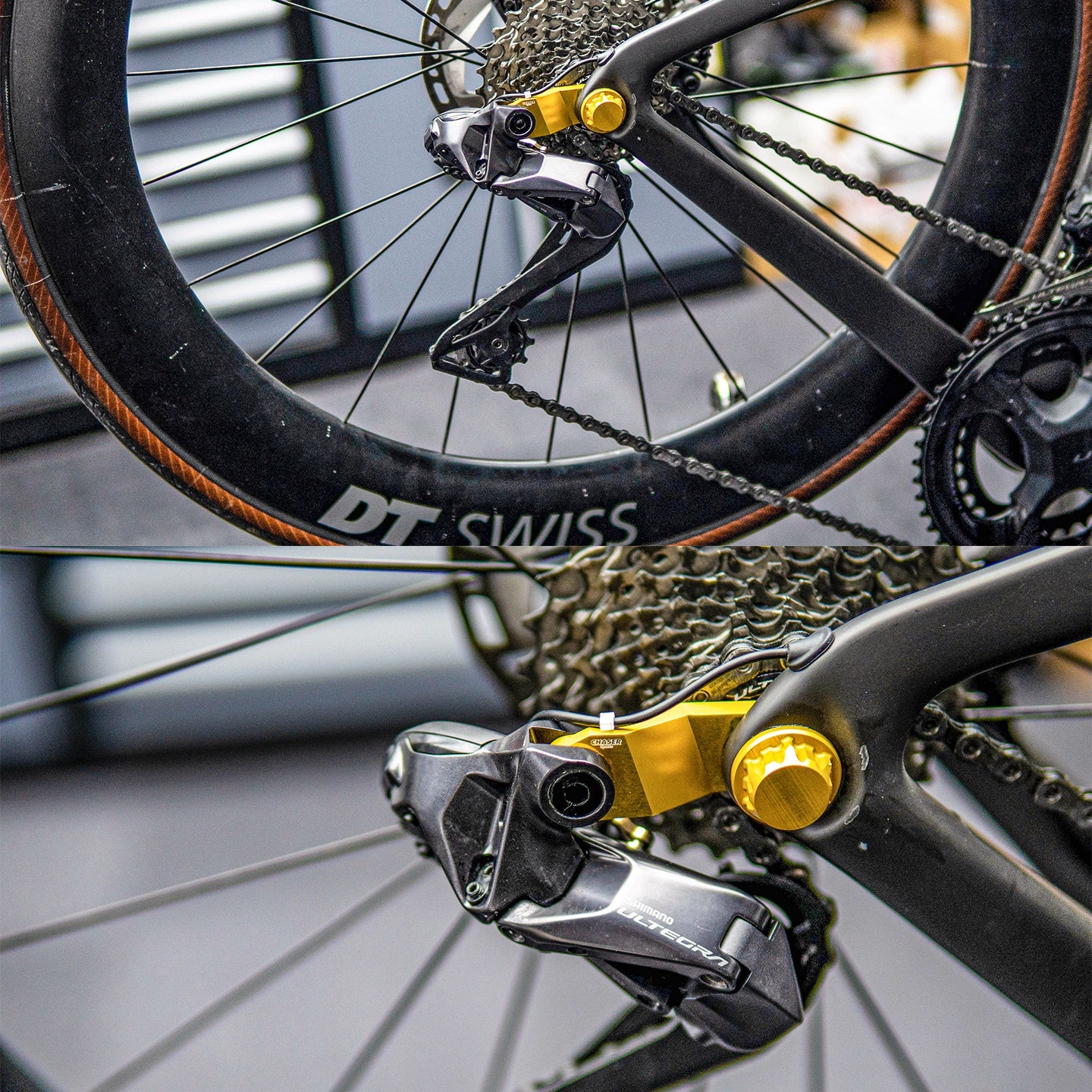 Chaser Ultra-Light Direct Mount Hanger for Cervelo S5 / R5 Road Bikes (Compatible with Shimano R-Series)