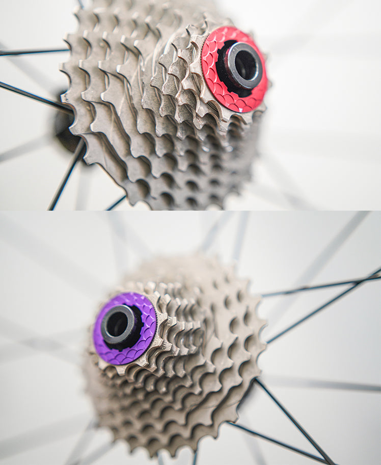 Chaser Ultra-Light Shimano Road Bike Cassette Lockring - 2.9g CNC Machined ALU7075