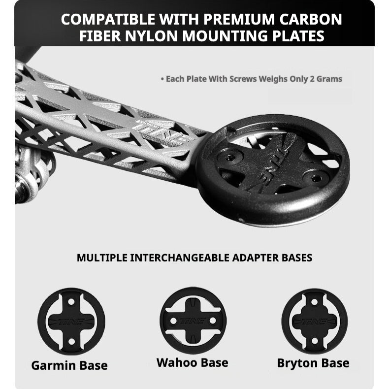 TiNE Titanium Computer Mount for CANYON CP0018 Integrated Handlebar