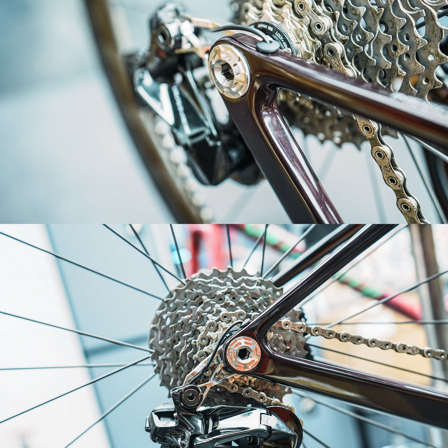 Titanium UDH Derailleur Hanger Replacement|Shimano Direct Mount|For Trek & Colnago Road Bikes