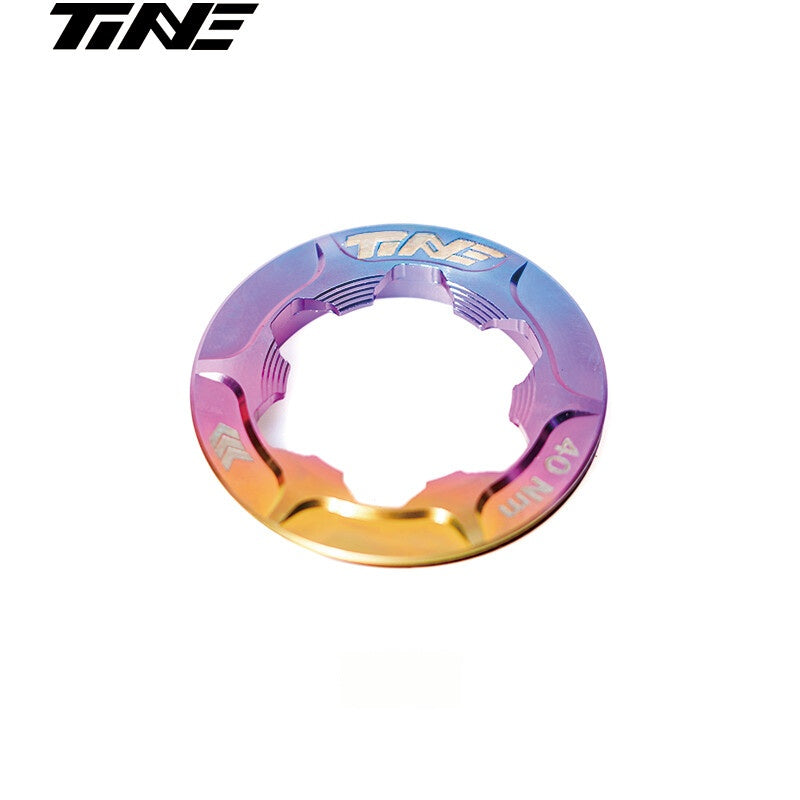 Titanium CNC Center Lock Rotor Lockring | Compatible with Shimano CLX XR R9270 R9170 R8170 RT-MT Series | 5g Ultralight | Color Options Available 1PCS