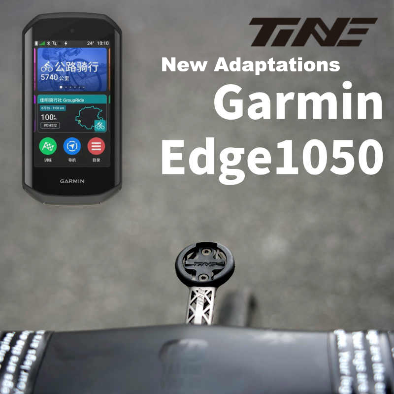 ONE Integrated Barstem Titanium Bike Computer Mount for Factor ONE | Ultra-Light 13g–20g Garmin Wahoo Bryton