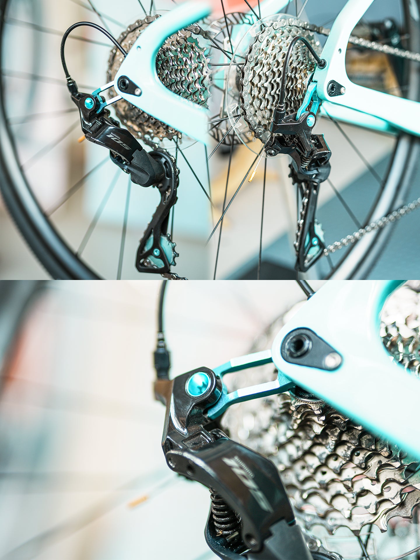 Chaser Titanium Alloy Shimano Road Rear Derailleur Pivots Bolt – Ultralight 2.0g Hollow Design (105 / Ultegra / Dura-Ace Compatible)