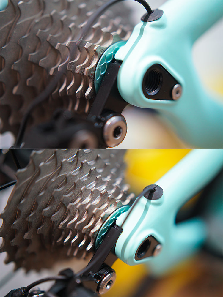 Chaser Ultra-Light Shimano Road Bike Cassette Lockring - 2.9g CNC Machined ALU7075