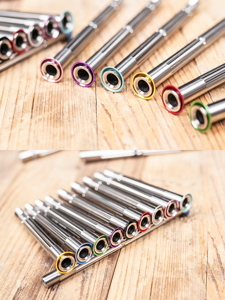 Ultra-Light Titanium Thru-Axle Set for Road Bikes - Compatible with Specialized/Roubaix/Tarmac SL6/SL7/SL8/Crux