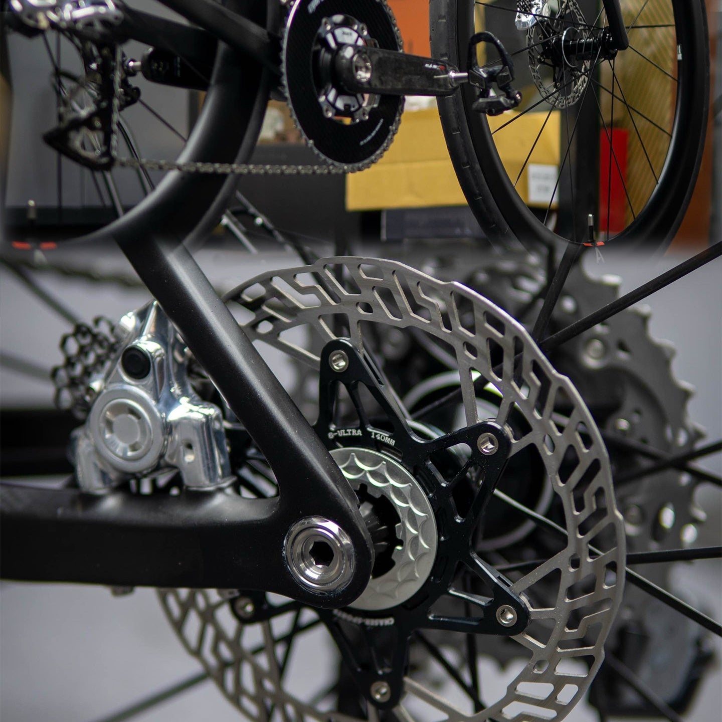 Chaser G2 Ultra-Light Center Lock Disc Brake Rotor 140/160mm | 7075 CNC + SUS420 | Titanium Rivets Upgrade