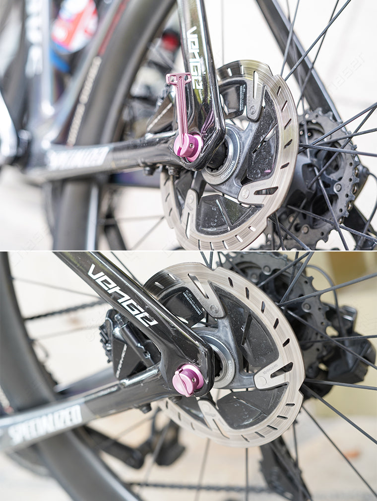12mm Ultralight Titanium Alloy Concealed Quick-Release Thru-Axle for Sworks Specialized SL8/SL7/SL6