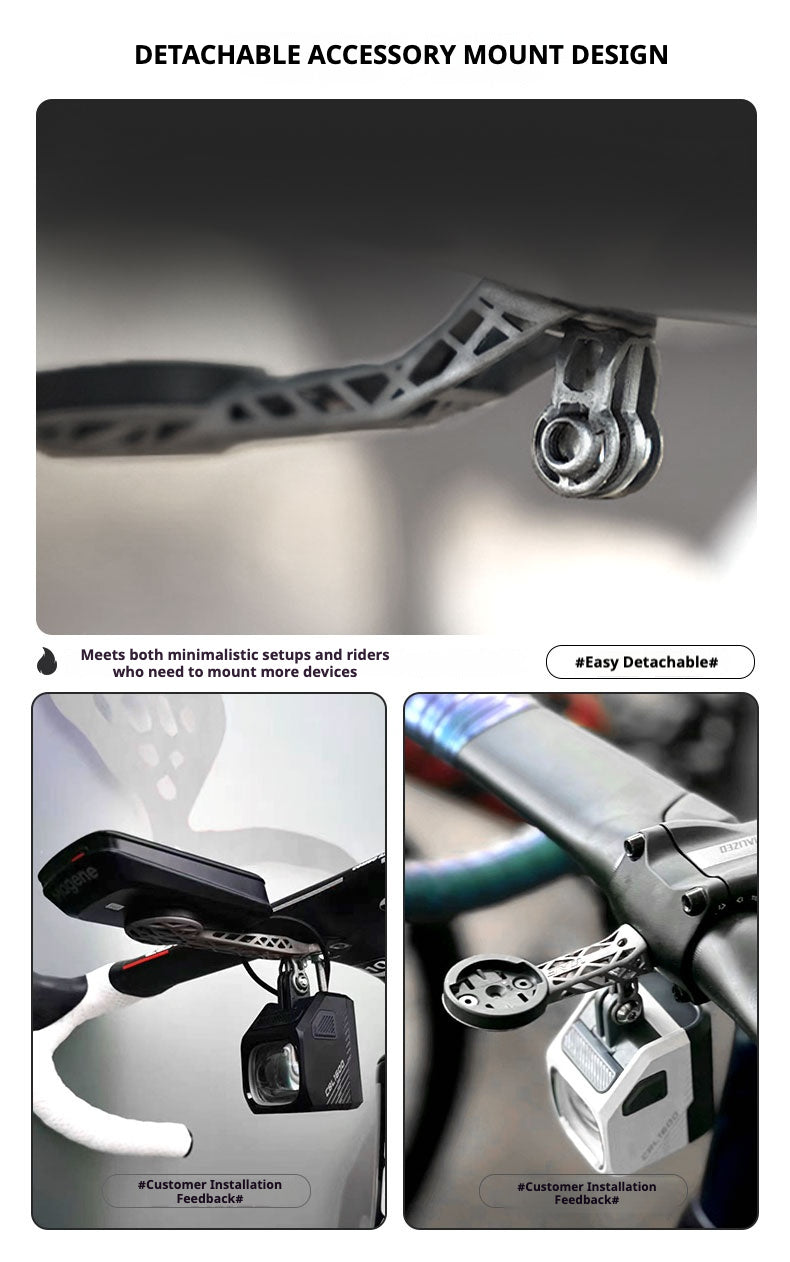 TiNE Titanium Computer Mount for CANYON CP0018 Integrated Handlebar