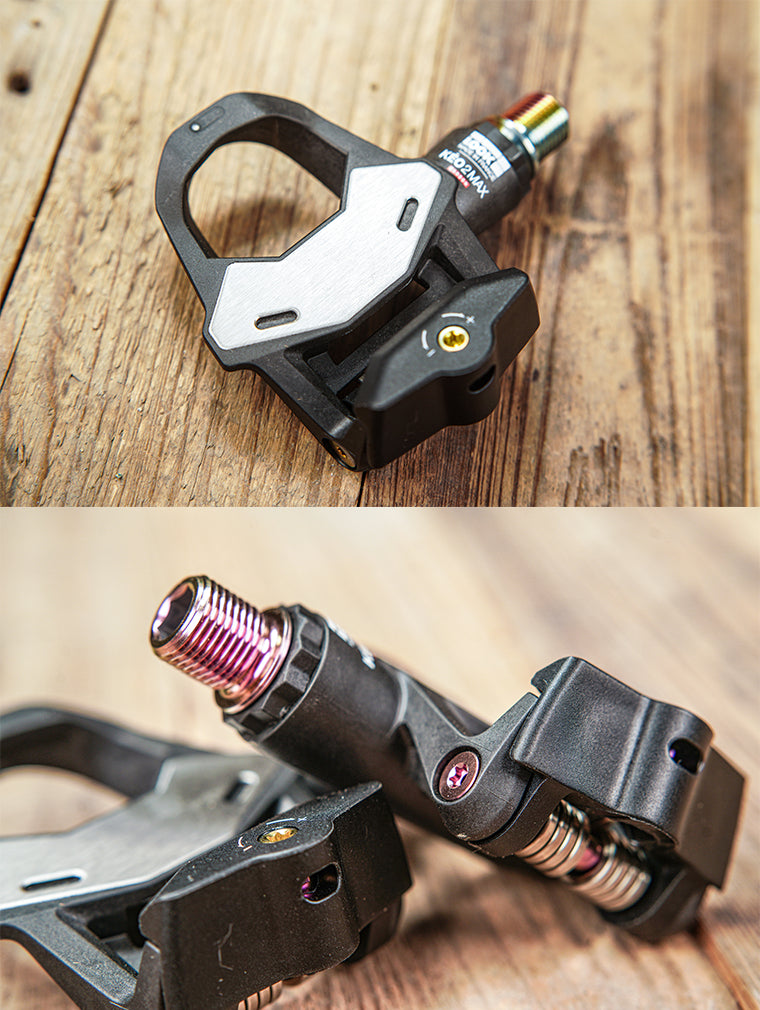 LOOK KEO2 MAX and BLADE Lightweight Upgrade Kit - Titanium Performance Pedal Solution