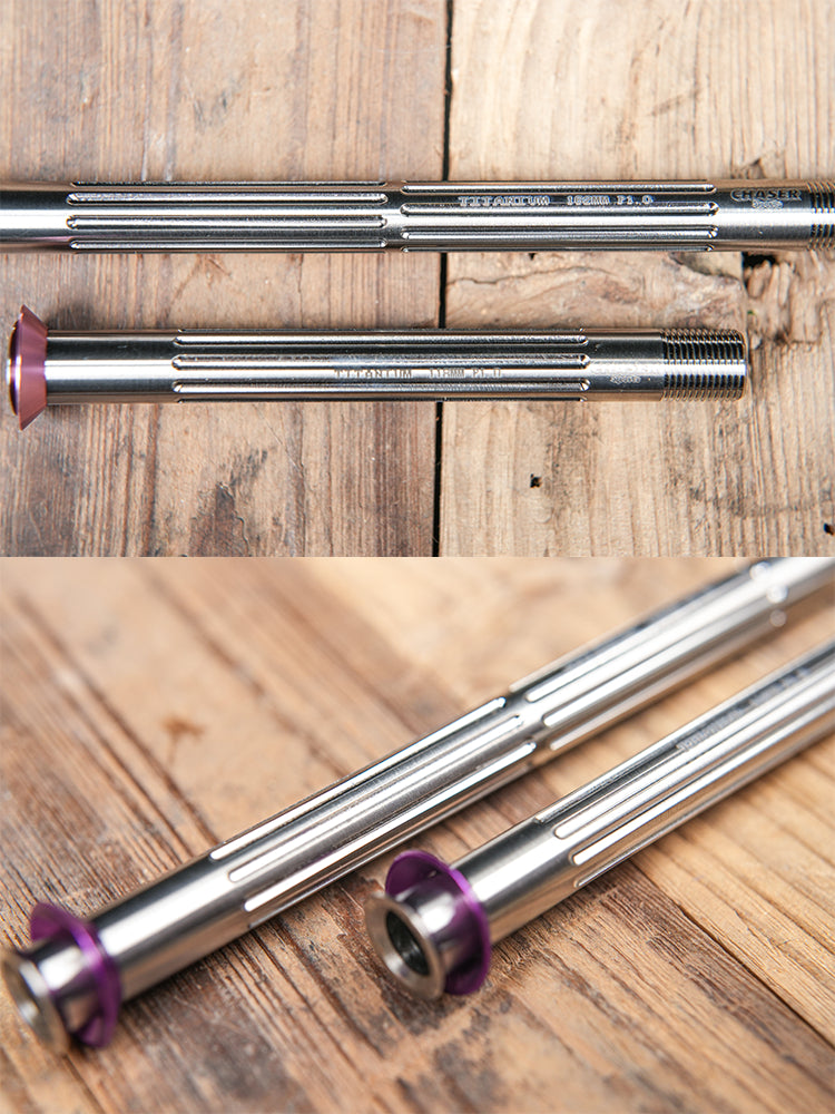 Ultra-Light Titanium Thru-Axle Set for Road Bikes - Compatible with Specialized/Roubaix/Tarmac SL6/SL7/SL8/Crux