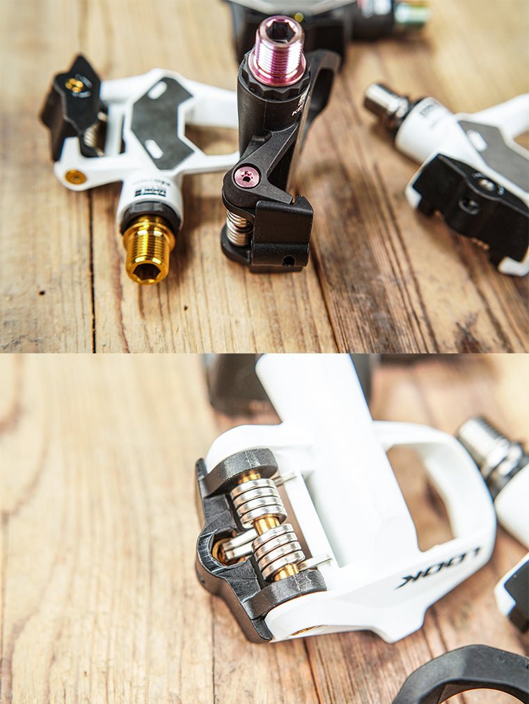 LOOK KEO2 MAX and BLADE Lightweight Upgrade Kit - Titanium Performance Pedal Solution