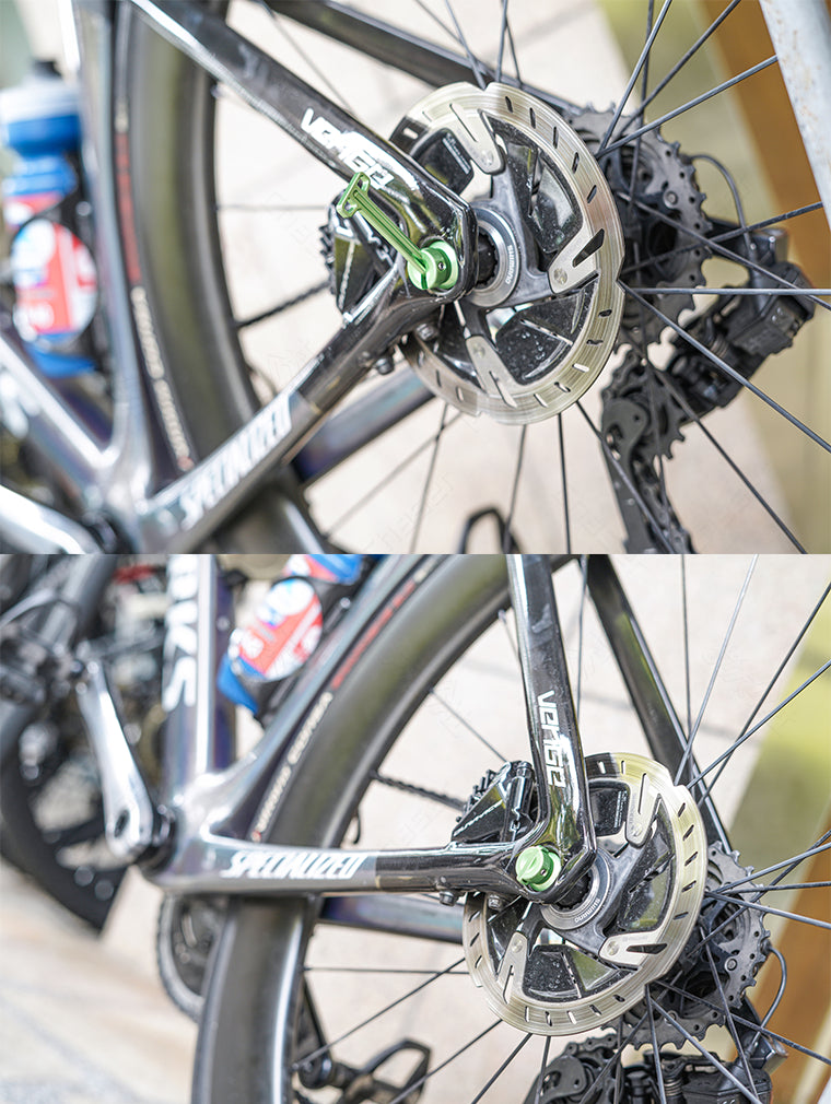 12mm Ultralight Titanium Alloy Concealed Quick-Release Thru-Axle for Sworks Specialized SL8/SL7/SL6