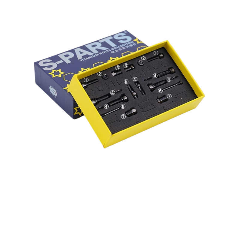 SPARTS Disc Brake Screw Set - Compatible with Shimano M9100 and Accessories