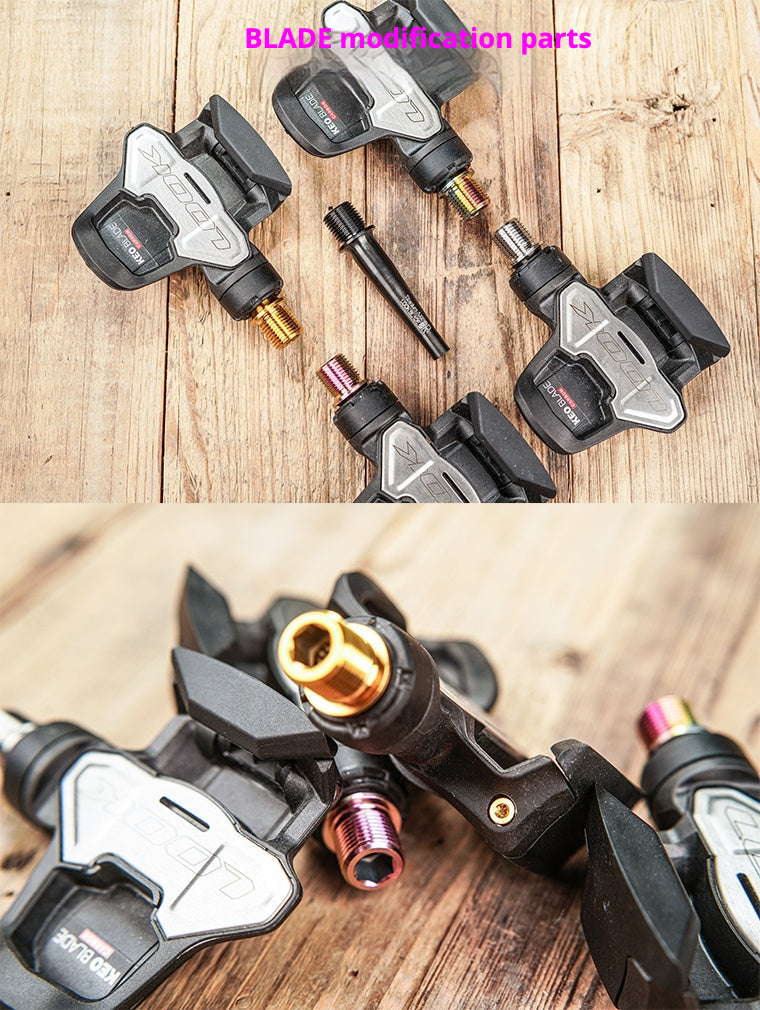 LOOK KEO2 MAX and BLADE Lightweight Upgrade Kit - Titanium Performance Pedal Solution