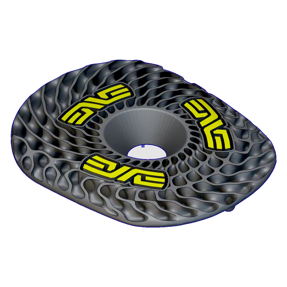 Customizable Titanium 3D-Printed Top Cap for ENVE SES Aero Pro / AR In-Route Handlebar – Color & Text Options