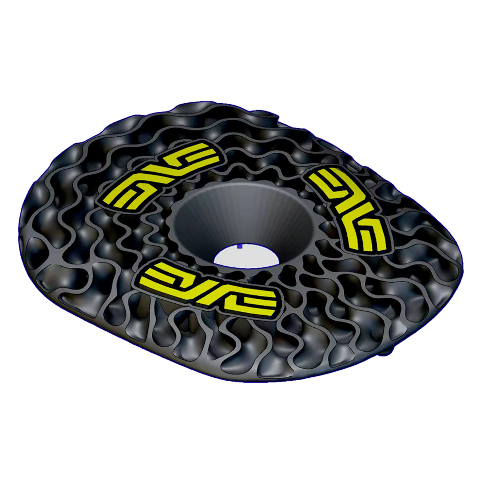 Customizable Titanium 3D-Printed Top Cap for ENVE SES Aero Pro / AR In-Route Handlebar – Color & Text Options