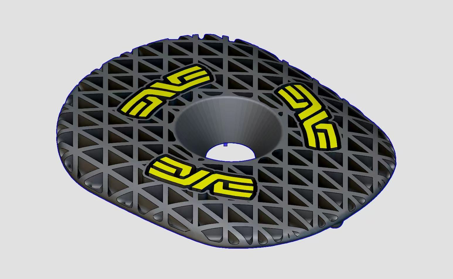 Customizable Titanium 3D-Printed Top Cap for ENVE SES Aero Pro / AR In-Route Handlebar – Color & Text Options