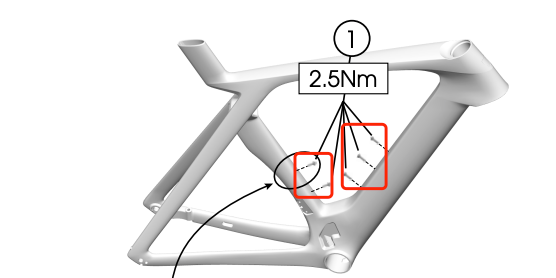 Complete Titanium Bolt Upgrade for Trek Madone Gen7 SLR/SL and Shimano/SRAM Shift Brake Kits