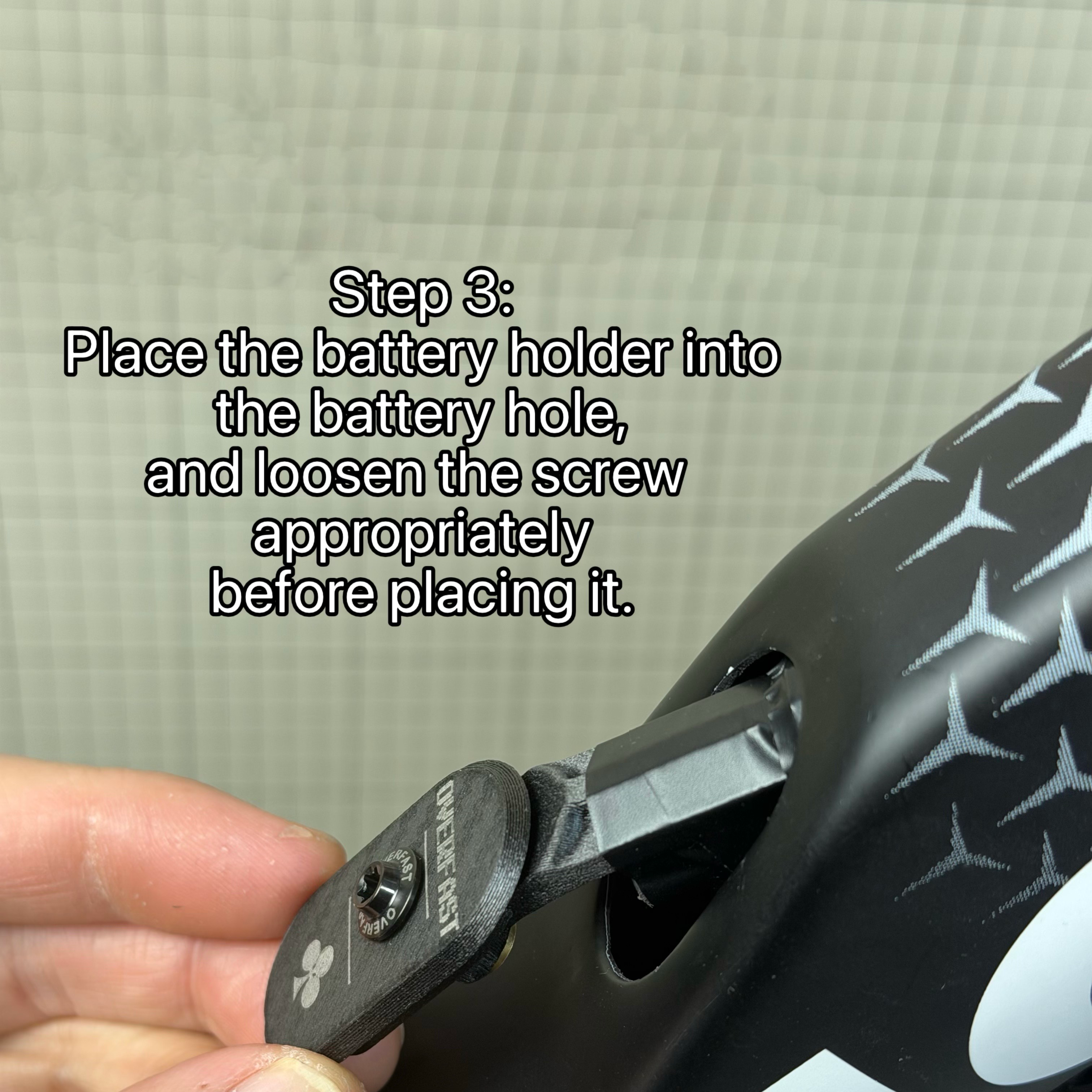 Ultralight DI2 Battery Holder for Colnago Y1RS (Bottle Cage Not Included)|80g Weight Saving Upgrade