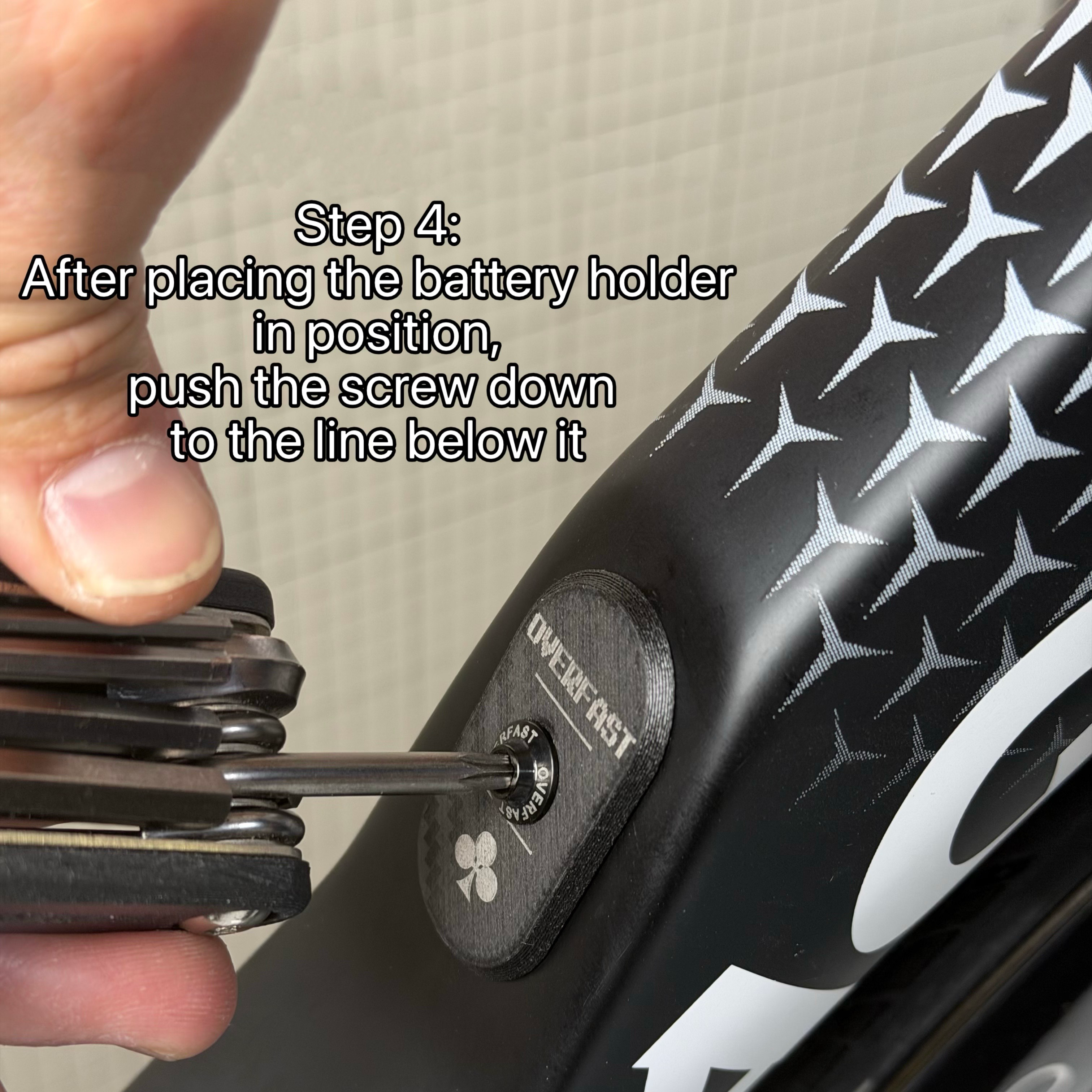 Ultralight DI2 Battery Holder for Colnago Y1RS (Bottle Cage Not Included)|80g Weight Saving Upgrade