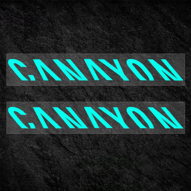 Road Bike Frame Decal Kit | Down Tube Decals ×2 + Integrated Handlebar Decal | Compatible with Canyon Aeroad CFR / CF SLX / CF SLX 8