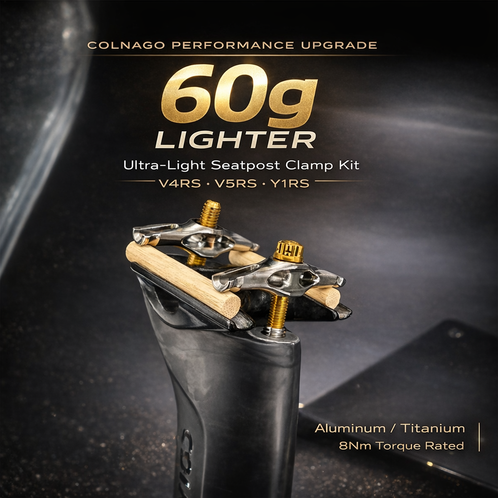 Colnago V4RS V5RS Y1RS Ultra-Light Seatpost Clamp Kit | Up to 60g Weight Saving