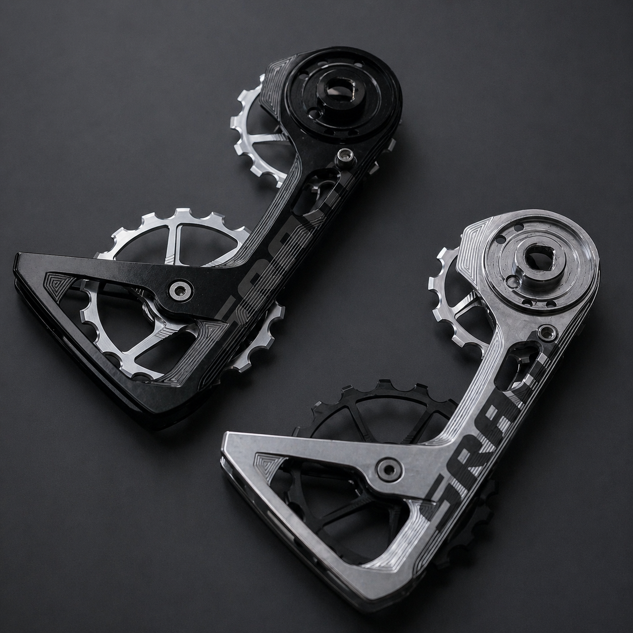 SPIREX Oversized Ceramic Pulley Wheels for Shimano R9250 R8150 R9100 R8000 R7170 – Titanium Upgrade 14T+17T, 76g Ultra-Light