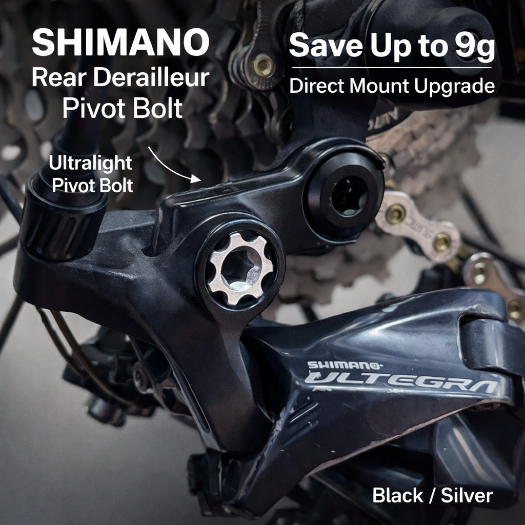 Shimano Rear Derailleur Pivot Bolt Ultralight | Direct Mount Hanger Upgrade by Zenith Sports