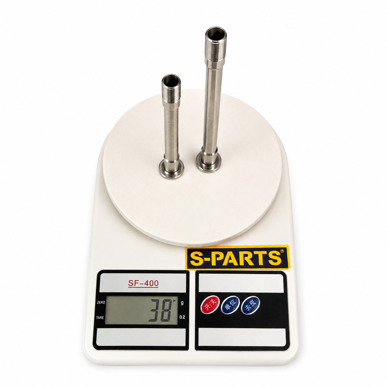 S-PARTS Titanium Thru Axle Set for Colnago Y1RS & V5RS | 38g / 32g Ultra-Light Upgrade