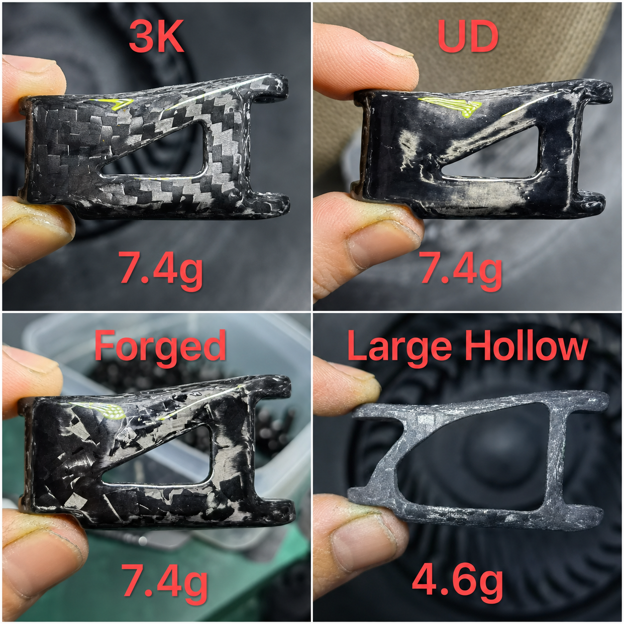 SRAM AXS 초경량 카본 리어 변속기 업그레이드 키트 | D1 & E1 호환 | 최대 100g 경량화