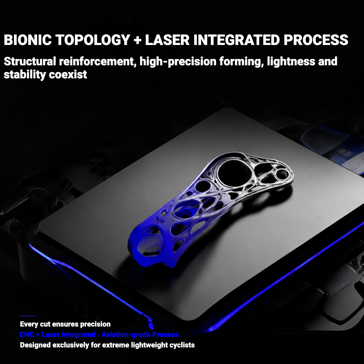 TiNE Eclos Lightweight Derailleur Hanger | Topology Design Upgrade for Specialized Road Bikes (UDH Compatible)