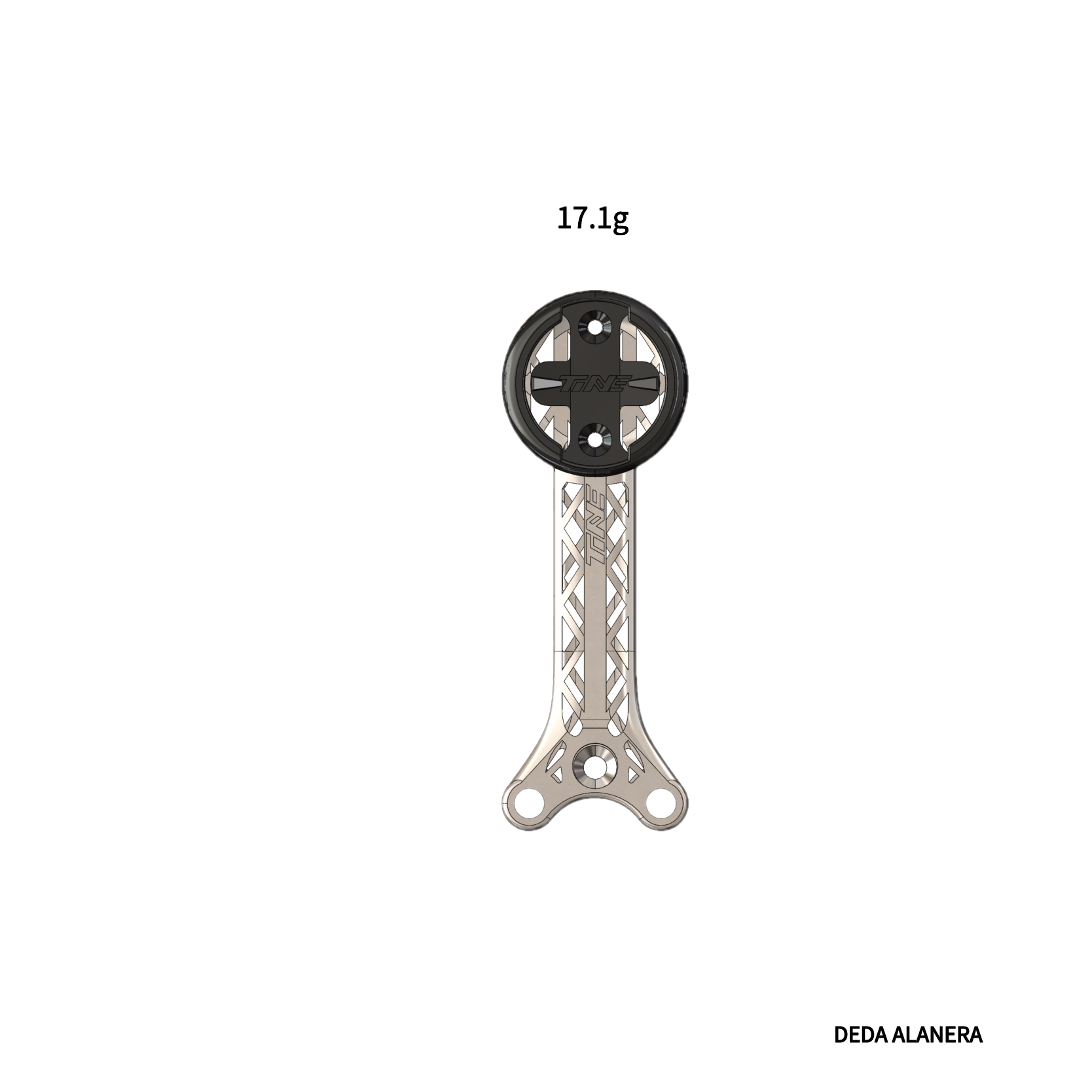 TiNE ultra-light titanium Road handlebars 3D Print computer mount, fully hollowed-out, high strength,1pcs