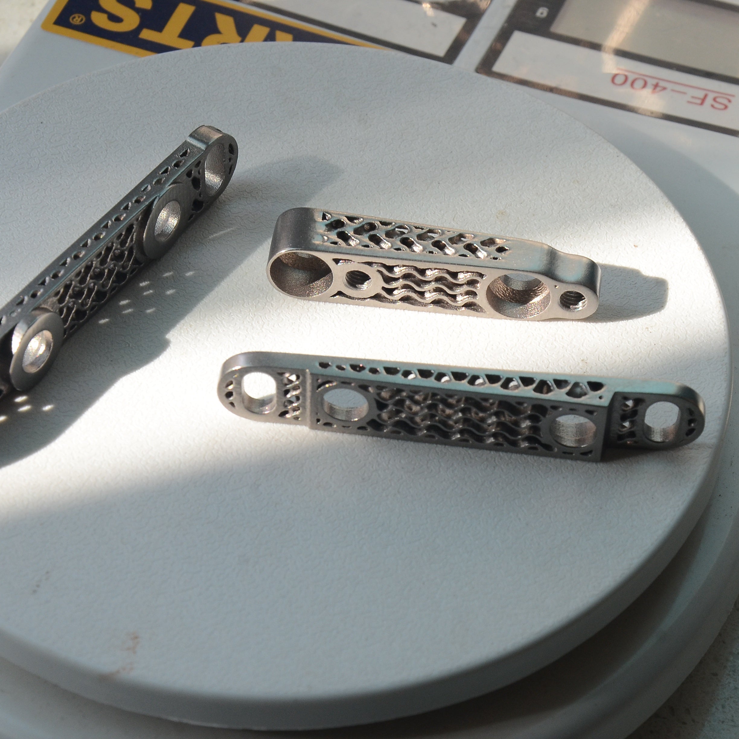 Titanium 140-160mm Disc to Flat Mount Adapter|3D Printed Road Bike Brake Converter|SL8 & Universal