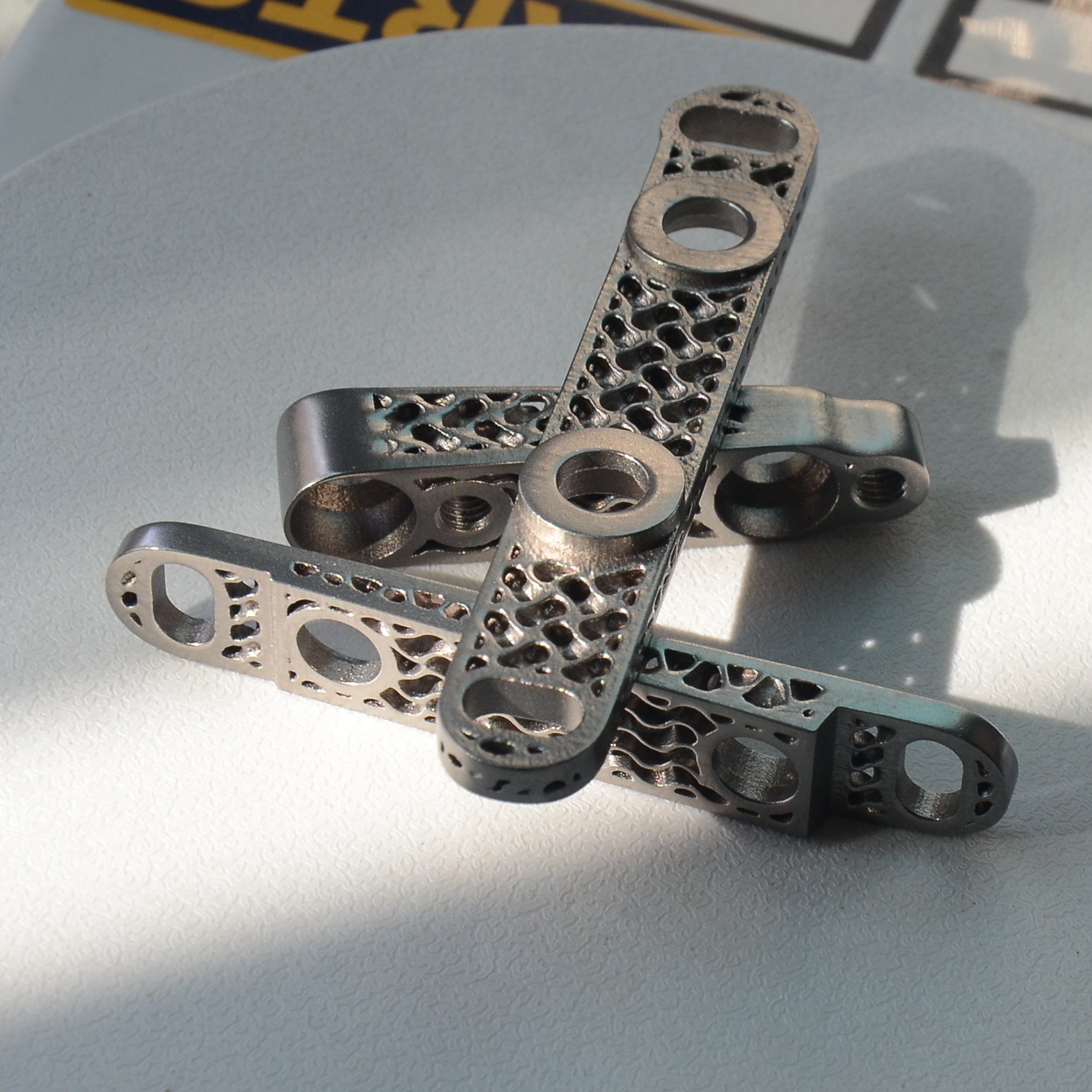 Titanium 140-160mm Disc to Flat Mount Adapter|3D Printed Road Bike Brake Converter|SL8 & Universal