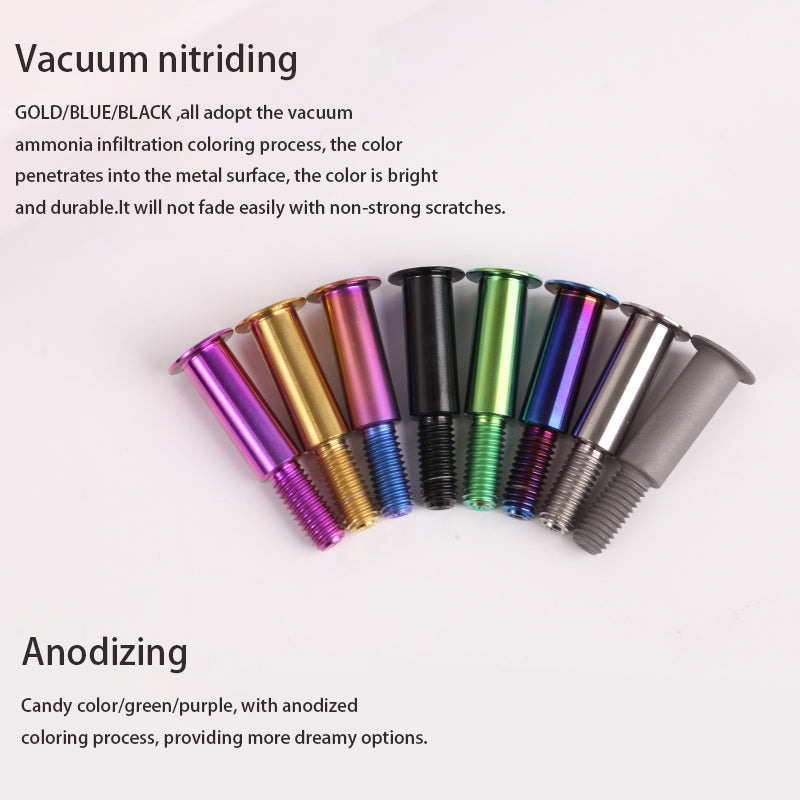 S-PARTS titanium alloy screw electric car motorcycle M6 upper pump pivot point clutch pin brake pin