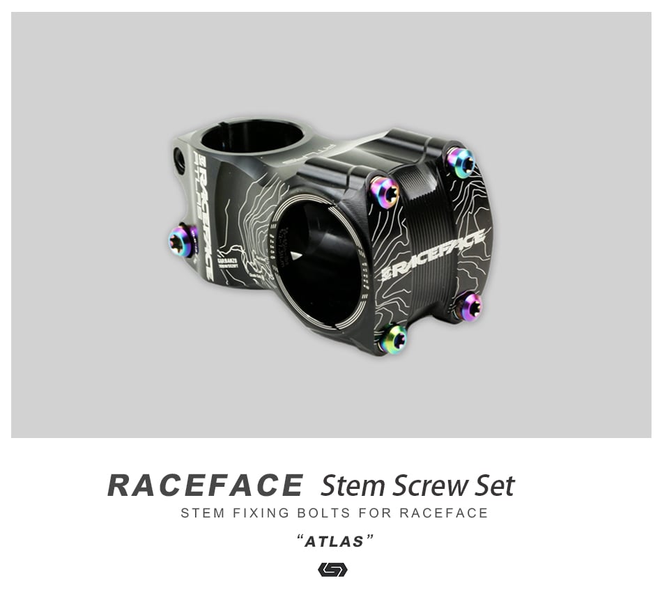 S-PARTS Raceface atlas Handlebar Titanium Screws Screw Sets
