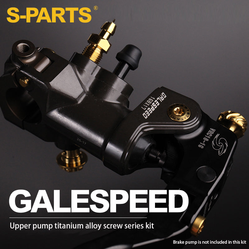 Set di viti per pompa dritta S-parts GALESPEED Stan VRC Lega di titanio VRE