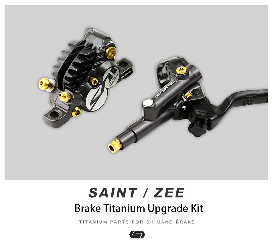 S-parts SAINT M820 ZEE Brake Titanium Alloy Upgrade Set Titanium Screw