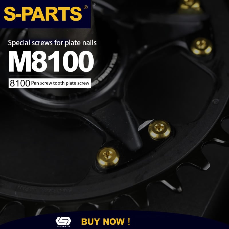 Vite di azionamento/freno in lega di titanio M8100 S-parts