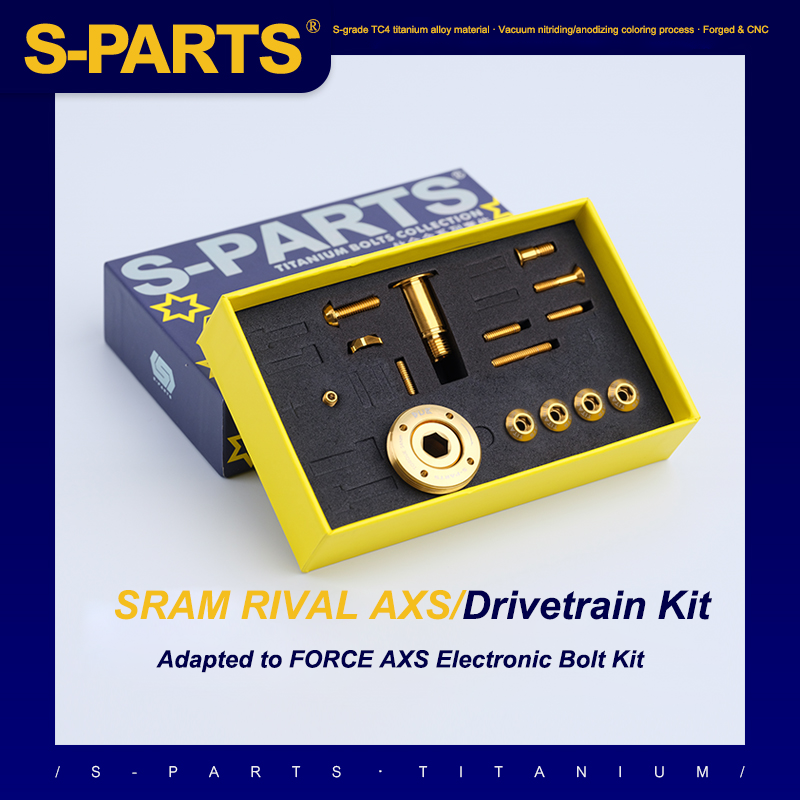 S-PARTS Titanium Gear Shift Screws for SRAM RIVAL AXS