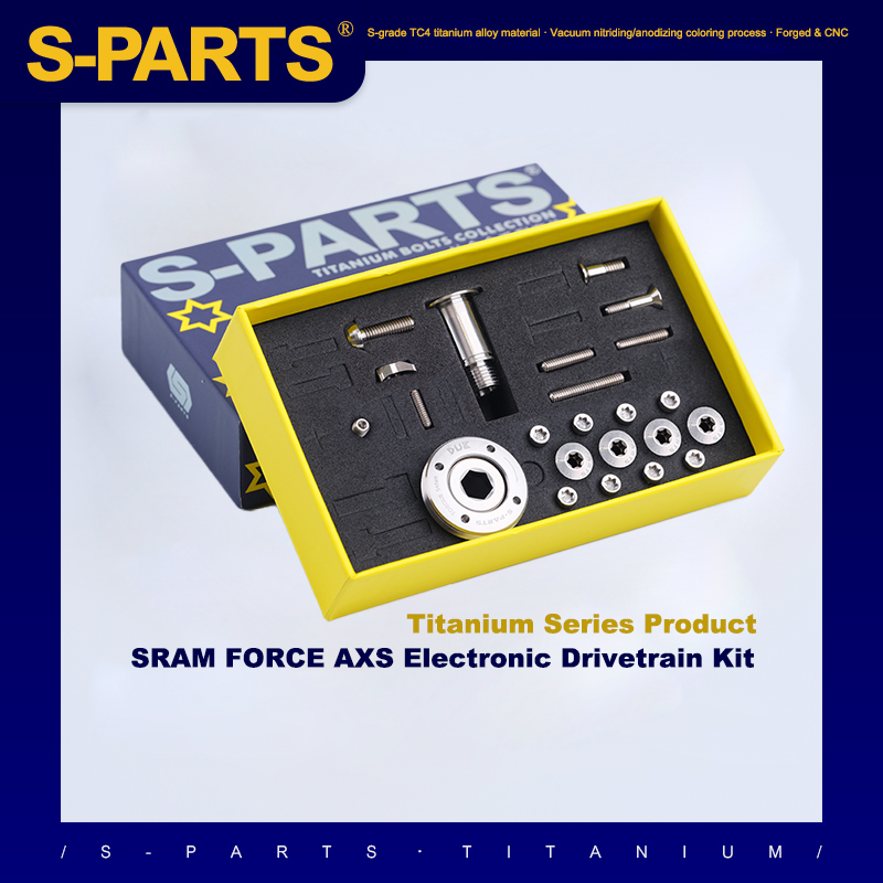 S-PARTS Titanium Derailleur Gear Screws for SRAM FORCE AXS