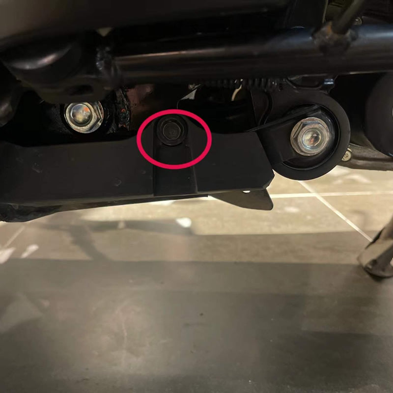 La serie di leghe di titanio A3 di S-PARTS è adatta per la modifica dell'intero veicolo della motocicletta Fosha 350.
