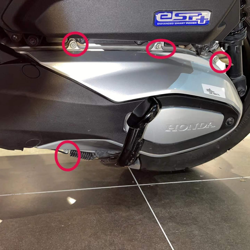 La serie di leghe di titanio A3 di S-PARTS è adatta per la modifica dell'intero veicolo della motocicletta Fosha 350.